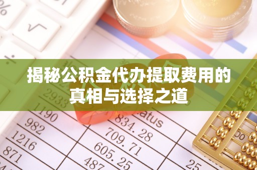 聂荣揭秘公积金代办提取费用的真相与选择之道
