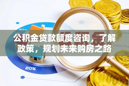 聂荣公积金贷款额度咨询，了解政策，规划未来购房之路