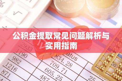 聂荣公积金提取常见问题解析与实用指南